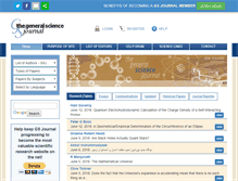 Tablet Screenshot of gsjournal.net